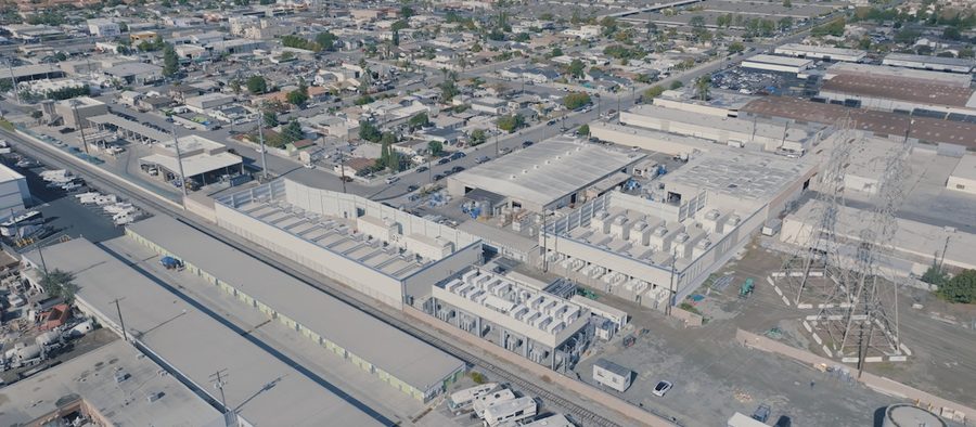 On-site gas generation plant