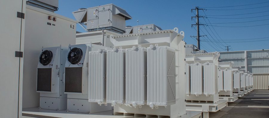 Substation and transmission at the grid connection